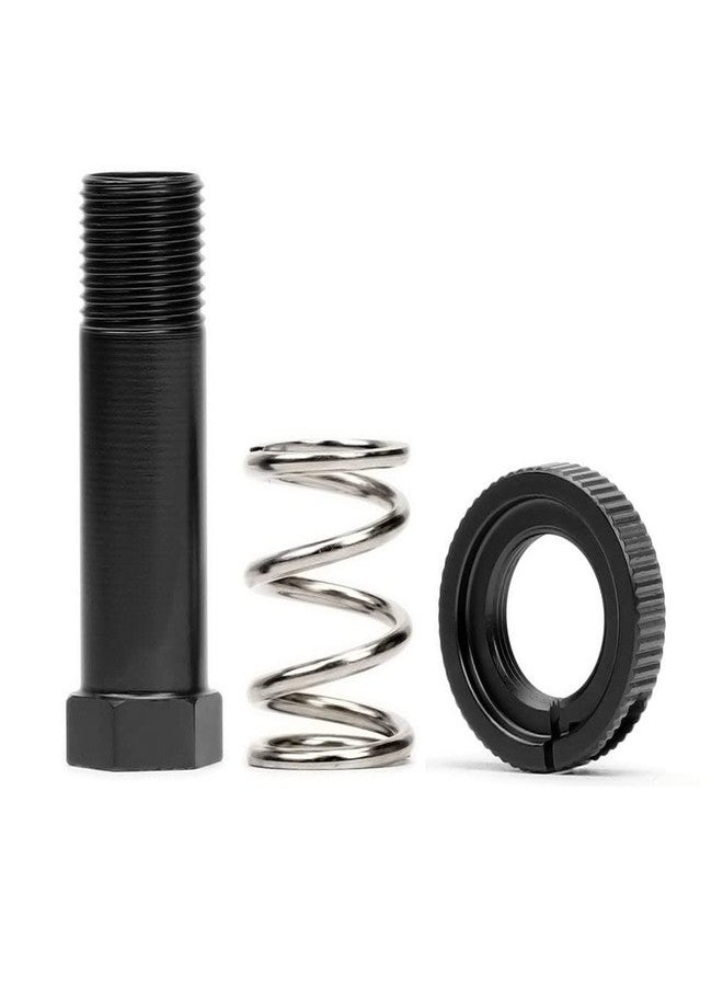 UURCSKY Aluminum Servo Saver Tube with Clamping Nut for Arrma 1/8 Kraton 6s Senton Talion Typhon 1/7 Infraction Mojave Upgrade Parts(Black) - Image 2